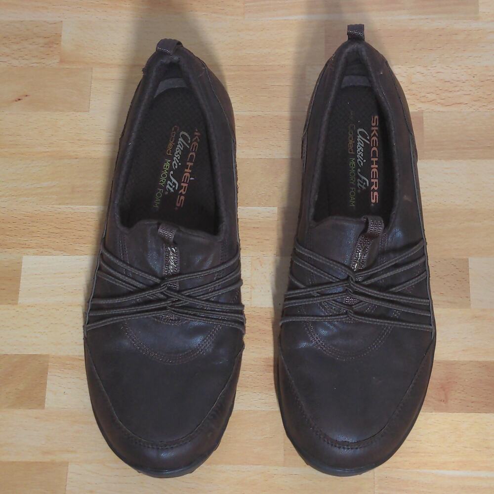 Skechers Empress Let's Be Real Casual Shoes 23113 Chocolate (Brown)- Size 9.5 - Picture 3 of 15
